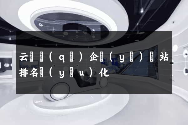 云龍區(qū)企業(yè)網站排名優(yōu)化