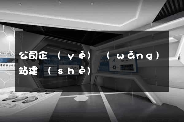 公司企業(yè)網(wǎng)站建設(shè)