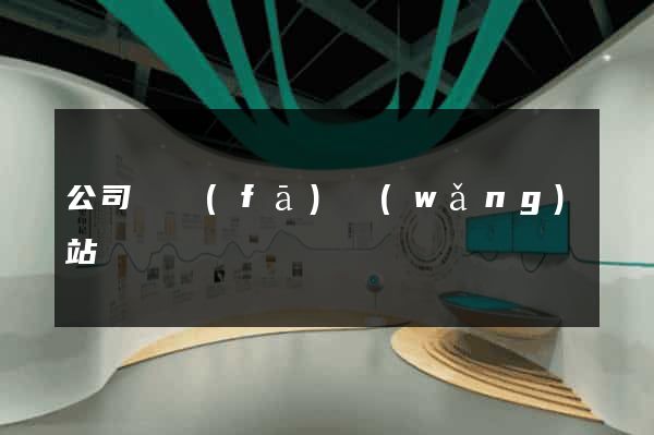 公司開發(fā)網(wǎng)站