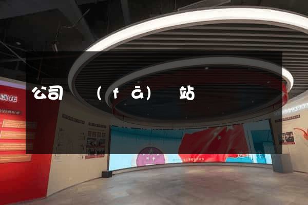 公司開發(fā)網站