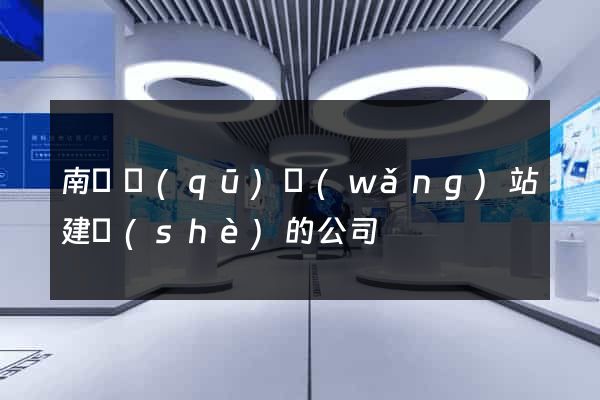 南匯區(qū)網(wǎng)站建設(shè)的公司
