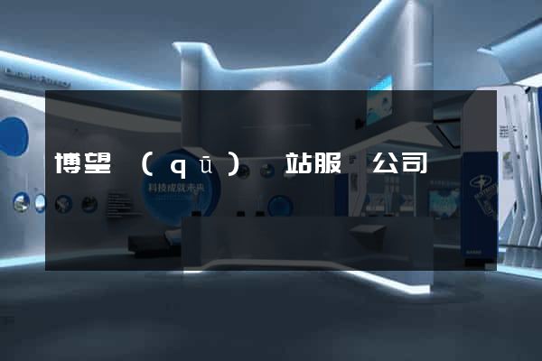 博望區(qū)網站服務公司