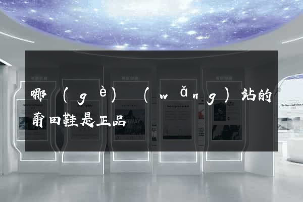 哪個(gè)網(wǎng)站的莆田鞋是正品