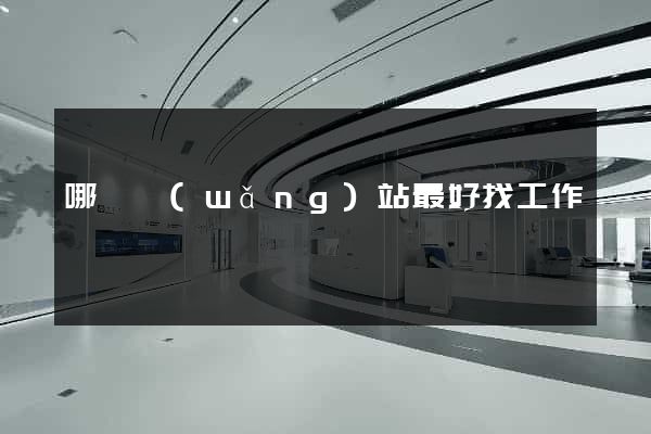 哪個網(wǎng)站最好找工作