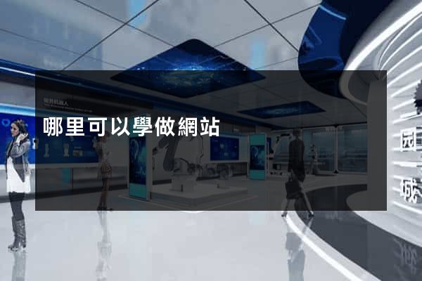 哪里可以學做網站