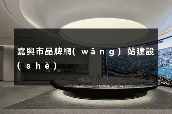 嘉興市品牌網(wǎng)站建設(shè)