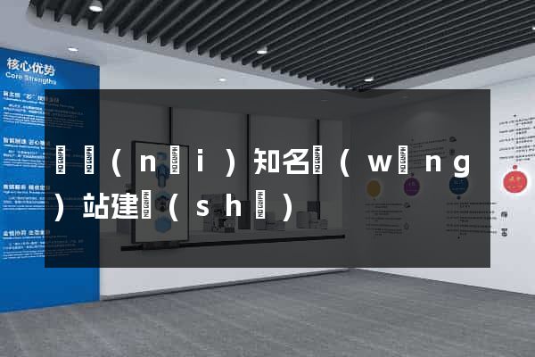 國內(nèi)知名網(wǎng)站建設(shè)