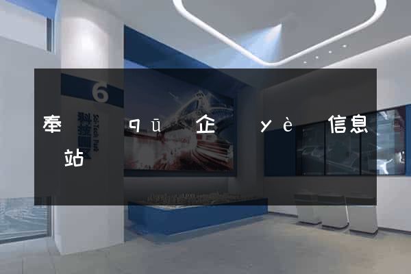 奉賢區(qū)企業(yè)信息網站