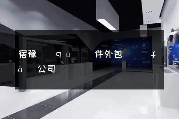 宿豫區(qū)軟件外包開發(fā)公司