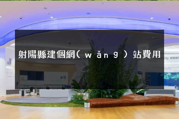 射陽縣建個網(wǎng)站費用