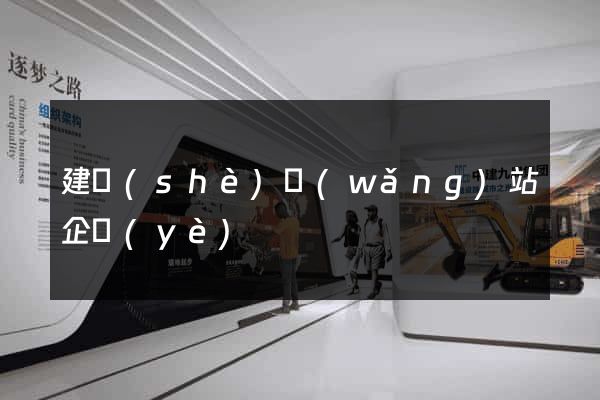 建設(shè)網(wǎng)站企業(yè)