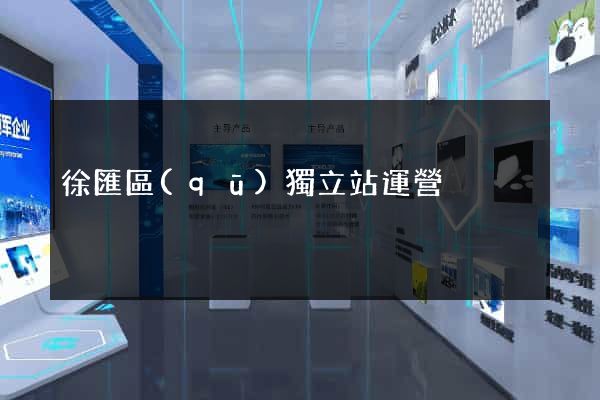 徐匯區(qū)獨立站運營