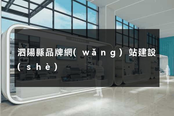 泗陽縣品牌網(wǎng)站建設(shè)