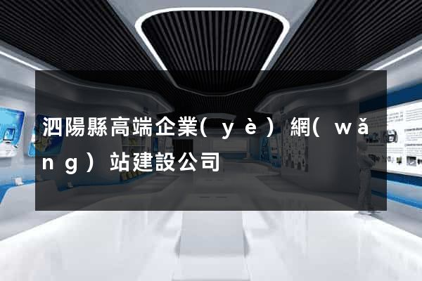 泗陽縣高端企業(yè)網(wǎng)站建設公司