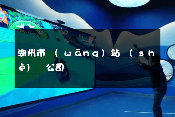 湖州市網(wǎng)站設(shè)計公司
