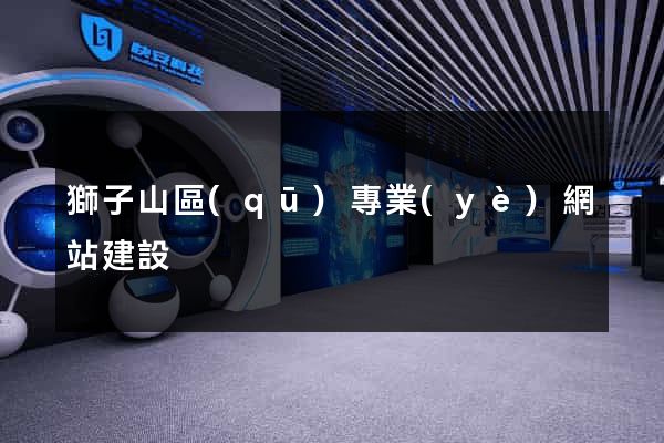 獅子山區(qū)專業(yè)網站建設