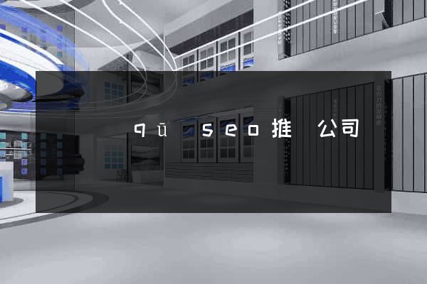 盧灣區(qū)seo推廣公司