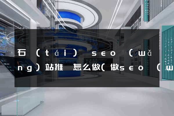 石臺(tái)縣seo網(wǎng)站推廣怎么做(做seo網(wǎng)站營(yíng)銷推廣)