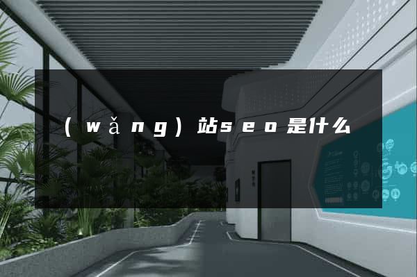 網(wǎng)站seo是什么