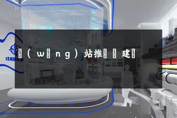 網(wǎng)站推廣與建設