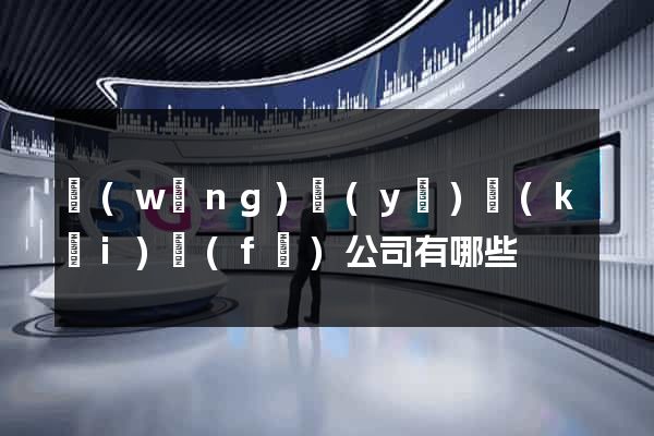 網(wǎng)頁(yè)開(kāi)發(fā)公司有哪些