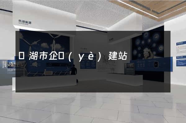 蕪湖市企業(yè)建站