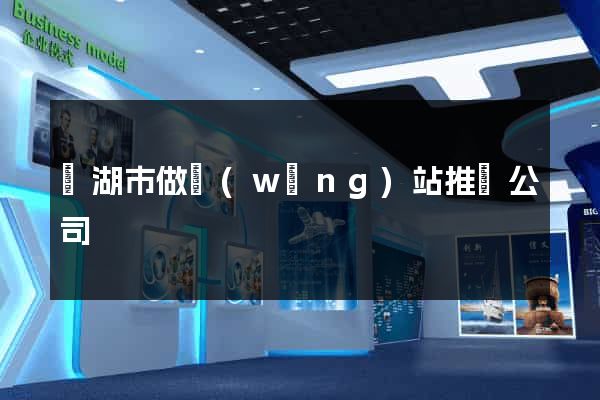 蕪湖市做網(wǎng)站推廣公司