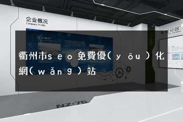 衢州市seo免費優(yōu)化網(wǎng)站