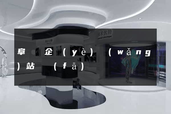 阜寧縣企業(yè)網(wǎng)站開發(fā)