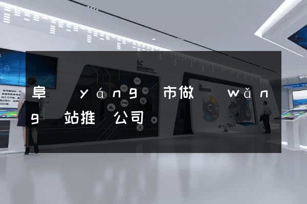 阜陽(yáng)市做網(wǎng)站推廣公司